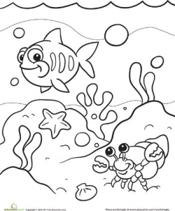 Under The Sea Coloring Pages