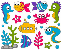 Under the sea clip art and cute fish on - WikiClipArt