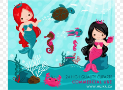 Mermaid Under The Sea Clip Art, PNG, 716x602px, Mermaid, Art ...