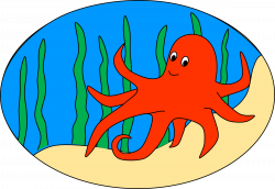 Clipart octopus under sea, Clipart octopus under sea ...