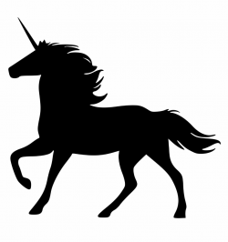 Unicorn Head Silhouette | Clipart Panda - Free Clipart Images ...