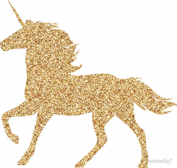 Gold unicorn clipart 7 » Clipart Station