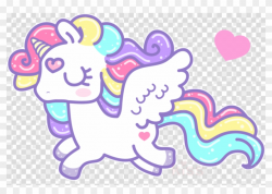 Pretty Unicorn Clipart Unicorn Drawing Kawaii - Pink Unicorn Hello ...
