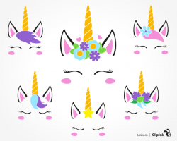 Free Printable Unicorn Clipart | Free Images at Clker.com - vector ...