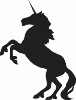 Unicorn Clipart Image: The Silhouette Of A Unicorn | Tatty | Unicorn ...