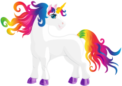 Unicorn Transparent PNG Cartoon Image | Gallery Yopriceville - High ...
