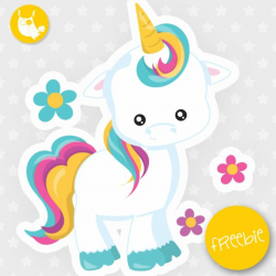 Unicorn Freebie | Bailey\'s Birthday | Unicorn printables, Unicorn ...