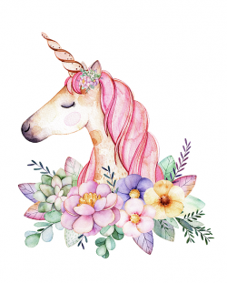 Magical Watercolor Unicorn Carry-all Pouch for Sale by Lisa Spence