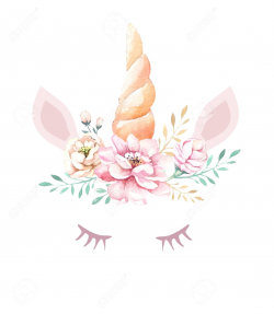 Watercolor Unicorn at PaintingValley.com | Explore collection of ...