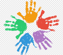 Hand print logo, Unity in diversity Multiculturalism Child ...