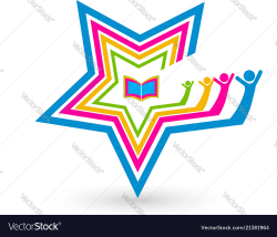 Happy friends unity concept logo