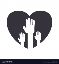 Unity handpalm heart logo