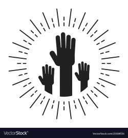 Unity handpalm heart logo