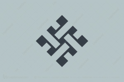 Exclusive Logo 142317, Knitting Ribbon Logo