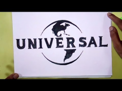 How to draw the Universal studio logo