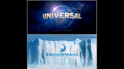 Combo logos: Universal Pictures/ DreamWorks Animation SKG - The Penguins of  Madagascar (2014).