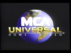 MCA Universal Home Video (1994) Company Logo (VHS Capture)