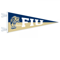 FIU Multi Color Logo Pennant from Collegiate Pacific ...