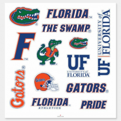 UF University of Florida Logos Sticker