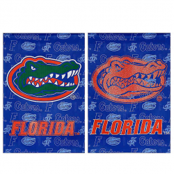 University of Florida Double-Sided Vertical Glitter Flag ...