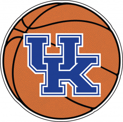 University of Kentucky Basketball UK Logo Decal Sticker