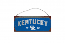 University of Kentucky Small Tin Sign
