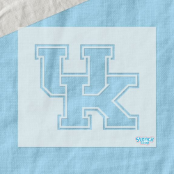 Kentucky Wildcats UK Logo Stencil