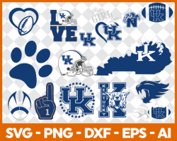 Kentucky Wildcats svg, svg Kentucky Wildcats Logo, University of Kentucky  Wildcats SVG, Kentucky Wildcat Svg, UK