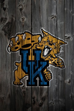 University of Kentucky Wildcat on Wood iPhone wallpaper ...