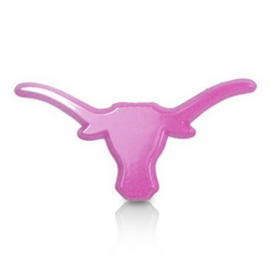 University of Texas Longhorn Pink Car Emblem