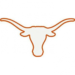 Amazon : University Of Texas Longhorns Decal Bevo White with ...