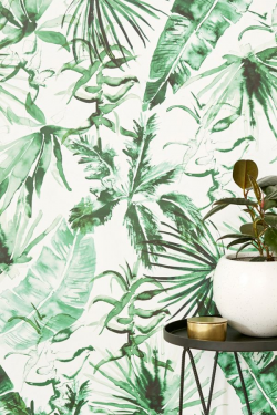 Expressive Palms Removable Wallpaper