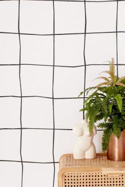 Wonky Grid Removable Wallpaper