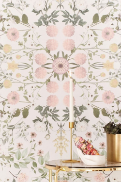 Daniella Floral Removable Wallpaper | Urban Outfitters