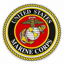 US Marine Corps Logo Car Decal