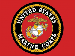 US Marine Corps Logo Rug | Marine corps emblem, Marines logo ...