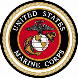 TIRE COVER CENTRAL US Marines Logo Spare Tire Cover for 225/75r15 fits  Camper-Jeep-RV-Trailer(Drop Down Size menu