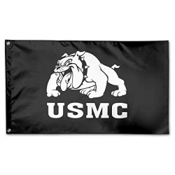 Amazon.com : Marine Corps Bulldog USMC Logo 3 X 5 Outdoor ...
