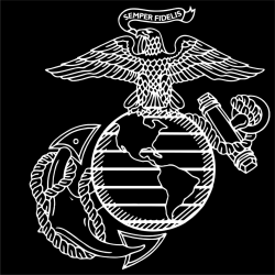 USMC EGA marines emblem vinyl decal by DcalPlanet on Etsy ...