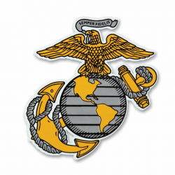 MARINES EGA LOGO DECAL