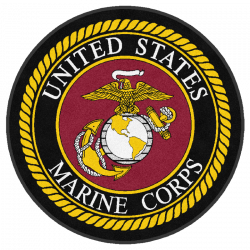 Buy U.S. Marines Corps Round Logo Rug Online | Rug Rats