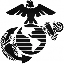 Usmc Marines Corps Emblem 3 Vinyl Decal Sticker