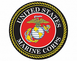 Amazon.com: USMC Emblem United States Marine Corps Seal 5 ...