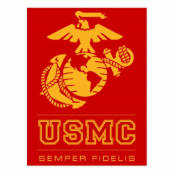 USMC Semper Fidelis [Semper Fi] Postcard