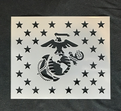 #310 Small U.S. Marine Stencil