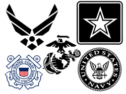 Military Logos Vector - Army, Navy, Air Force, Marines ...