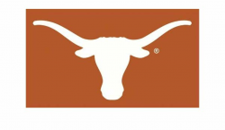 Amazon.com: 6 Inch Longhorn White Horns on Burnt Orange Logo ...