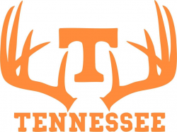 All About Families UT ~ University of Tennessee Vols Logo with Deer Antlers  ~ Orange ~ Window Sticker/CAR/Truck/RV/Boat with Alcohol PAD~ Size 16\