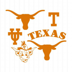 INSTANT DOWNLOAD - University of Texas Longhorns Austin Logo ...