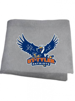 Grey Sweatshirt Blanket | UT Tyler Logo | School | Grey ...